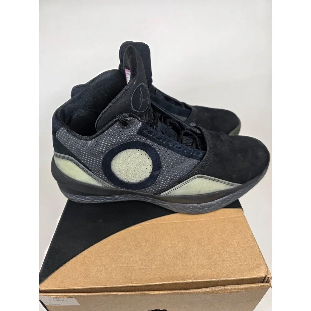 Air Jordan 2010 Black Dark Charcoal Size 11 Used 387358-001